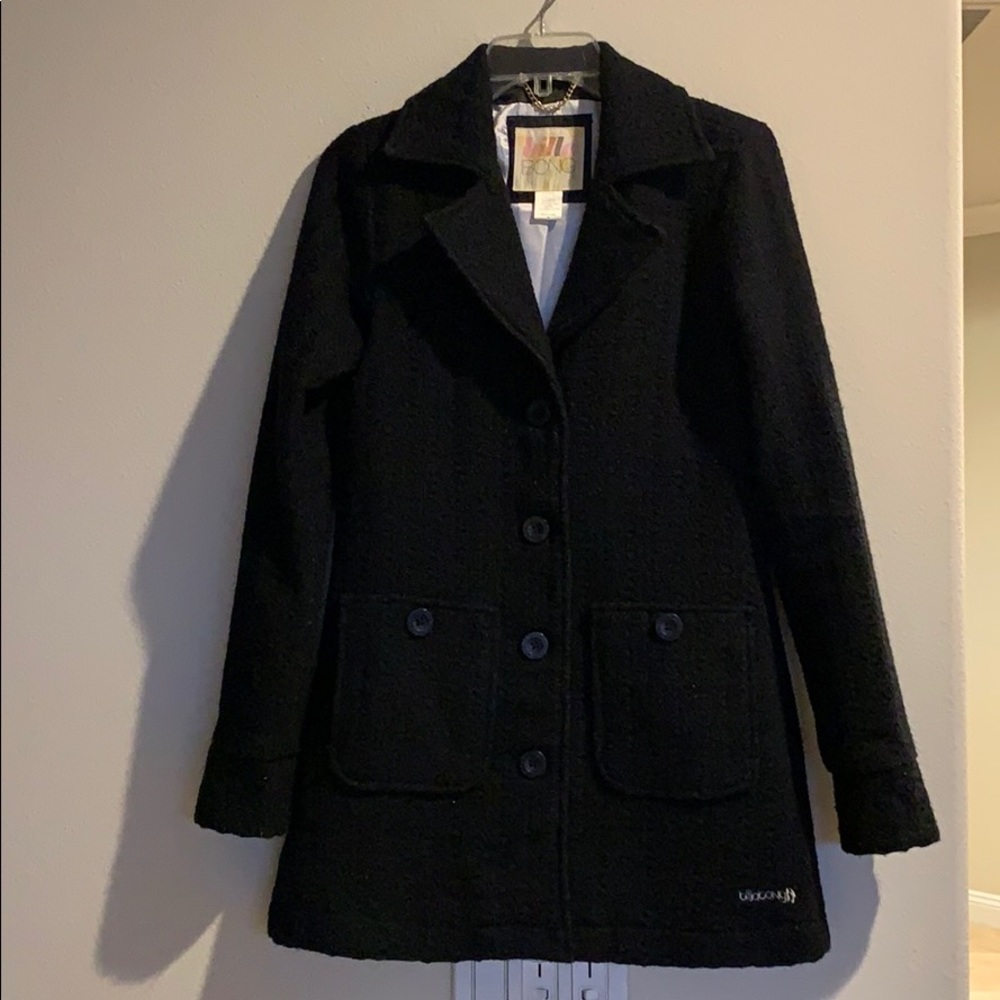 Billabong Black Peacoat